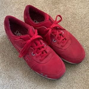 Men’s Red and White Gel Lyte ASICS
